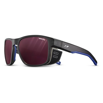 Óculos Julbo SHIELD M Negro Translúcido / Azul