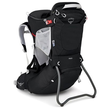 Bæresele Osprey CHILD CARRIER Black