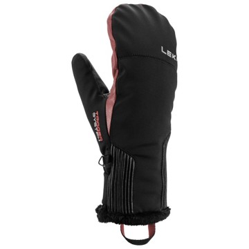 Rękawiczki Leki VALLARTA 3D WOMEN MITT BLACK-ROSÉ