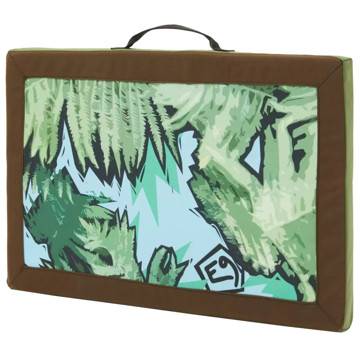 Colchoneta E9 Groove Ferns-S23 Brown-Green