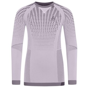 Camiseta ODLO TOP CREW LS PERF WARM KIDS Misty Lila