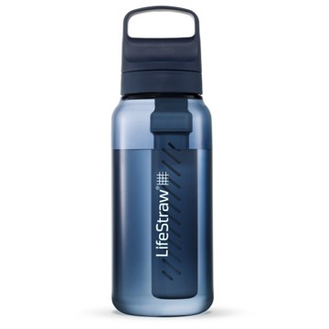 Gertuvė LIFESTRAW 2.0 WATER FILTER BOTTLE 1L AEGEAN