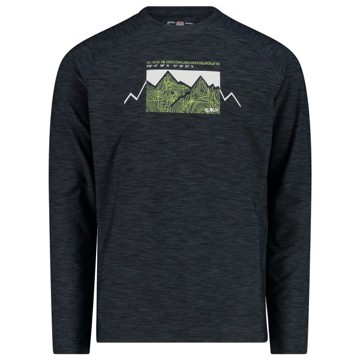 Marškinėliai CMP T-SHIRT nero mela