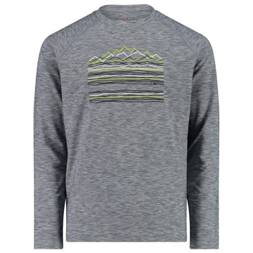 Marškinėliai CMP T-SHIRT grey mela