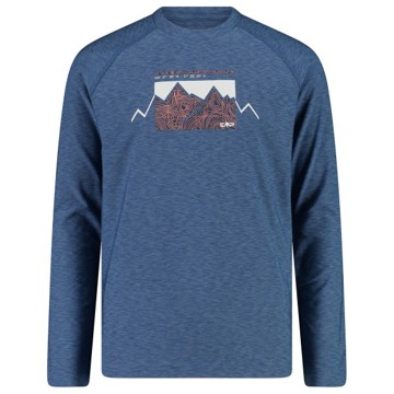 Marškinėliai CMP KID T-SHIRT bluestone