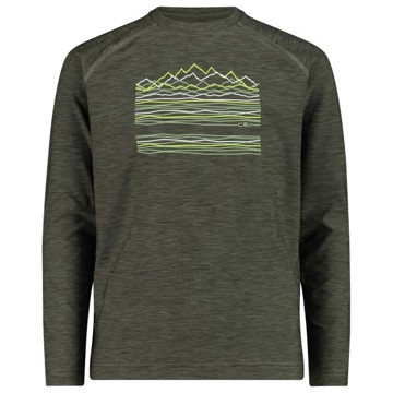 Marškinėliai CMP T-SHIRT olive mel
