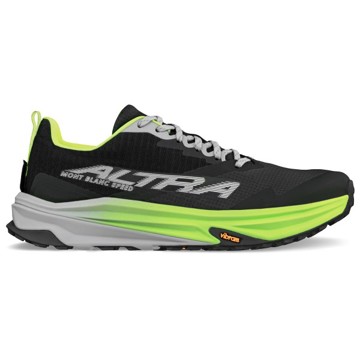 Turistická obuv ALTRA MONT BLANC SPEED BLACK/LIME