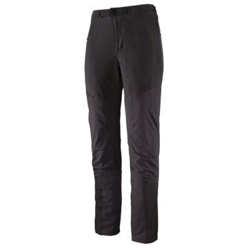 Nohavice Patagonia TERRAVIA ALPINE PANTS - SHORT Black w