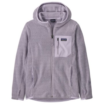 Pile Patagonia R1 AIR FZ HOODY Foxglove Purple