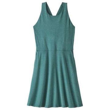 Šaty Patagonia SEABROOK DRESS Wetland Blue