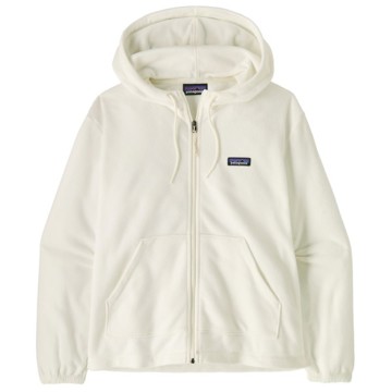 Mikina Patagonia MICRO D FLEECE HOODY Birch White