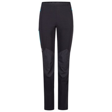 Byxor MONTURA SPITZE PANTS WOMAN Black/Turquoise