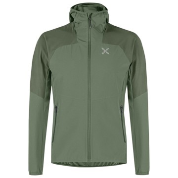 Striukė MONTURA RISE HOODED JACKET Verde Salvia