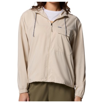 Klänning Skjorta COLUMBIA SKIEN VALLEY HOODED LS SHIRT Dark Stone