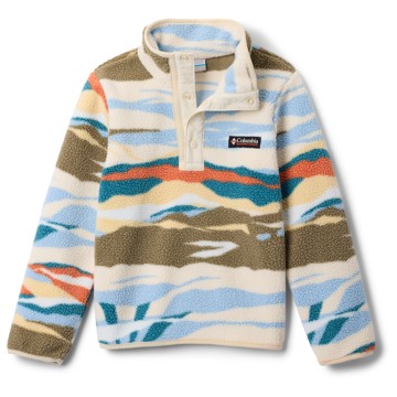 Polar Fleece COLUMBIA HELVETIA II PRINT HALF SNAP