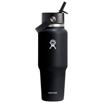 Thermo Hydro Flask 32 Oz Wide Flex Straw Black
