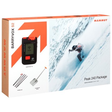Lavininis paieškos prietaisas Mammut S2 PEAK 240 PACKAGE Black