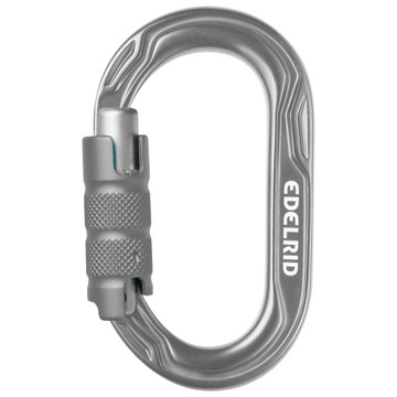 Alpinistinis karabinas Edelrid TRIPLE Silver