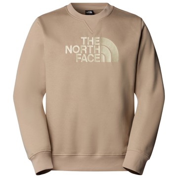 Pulover The North Face Drew Peak Crew Mushroom Grey/Gravel