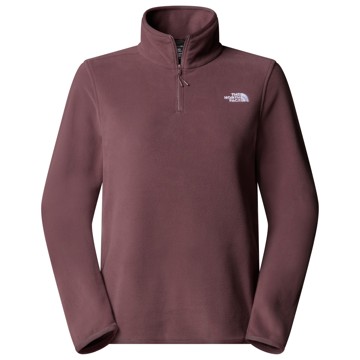 Fliskakna The North Face Glacier Fleece 1/4 Zip Jkt Tawny Quart