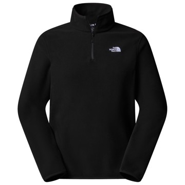 Fliskakna The North Face M Glacier 1/4 Zip Jkt Black