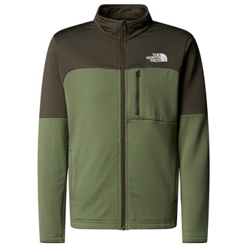 Giacca The North Face Hike Midlayer Fz Bark Mist/New Taup