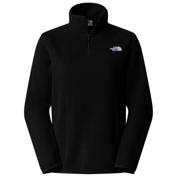 Fliskakna The North Face W Glacier Fleece 1/4 Zip Black