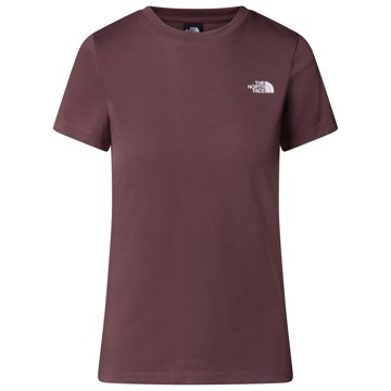 T-Shirt The North Face Ss Simple Dome Slim Tee Tawny Quartz