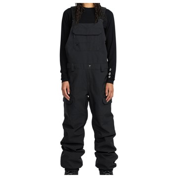 Pantalón Volcom Creston 3D Stretch Bib Overall Black