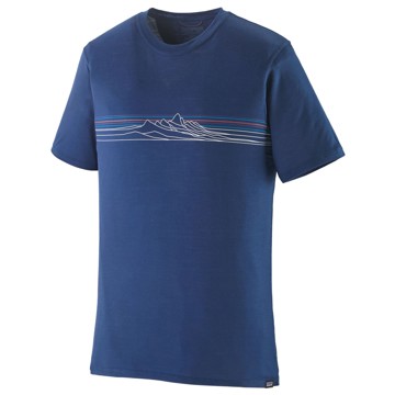 T-Paita Patagonia Cap Cool Merino Blend Graph Shirt