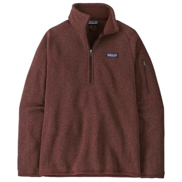 Flisinis Megztinis Patagonia Better Sweater 1/4 Zip Dark Ruby