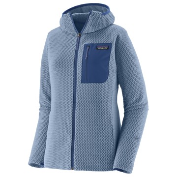 Bunda Patagonia R1 Air Full-Zip Hoody Barnacle Blue