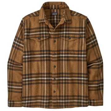 Marškiniai Patagonia Fjord Flannel Shirt Catch: Deer Brown