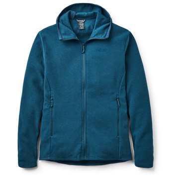 Polar Fleece Rab Stavel Hoody Tempest Blue