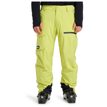 QUIKSILVER Pants UTILITY Yellow Plum