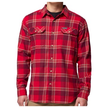Marškiniai Columbia Stretch Flannel Mtn Red Trails