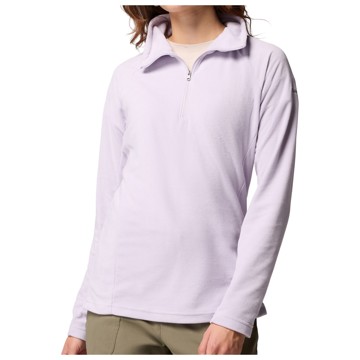 Fliskakna Columbia Glacial Iv 1/2 Zip Lavender Pearl