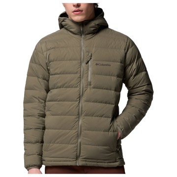 Giacca Columbia Drift Peak Stretch Down Hooded Stone