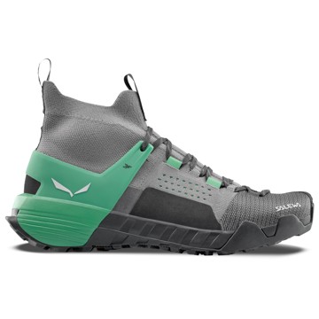 Sapatos De Caminhada Salewa Wildfire Nxt Knit W Alloy/Irish Green