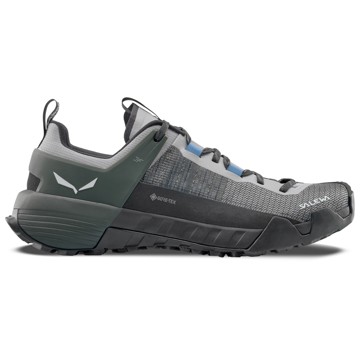 Sapatos De Caminhada Salewa Wildfire Nxt Gtx W Alloy/Dark Olive