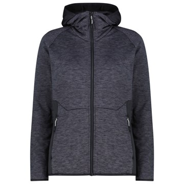 Fliskakna CMP WOMAN FIX HOOD Mel