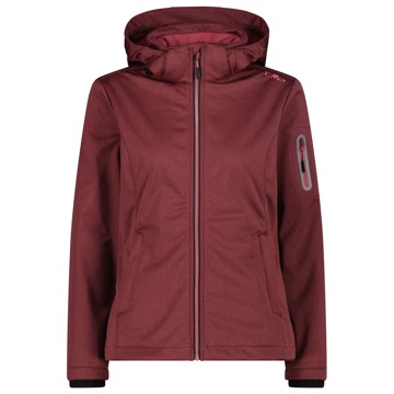 Takki Cmp Woman Zip Hood Peony Mel