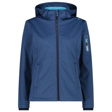 Jakna CMP WOMAN ZIP HOOD Blue Ink M