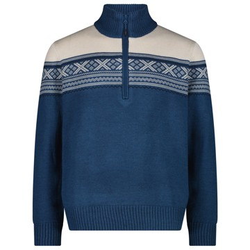 Pull Cmp Sweat Knitted Bluestone