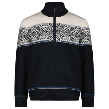 Pull Cmp Man Sweat Knitted Black Blue