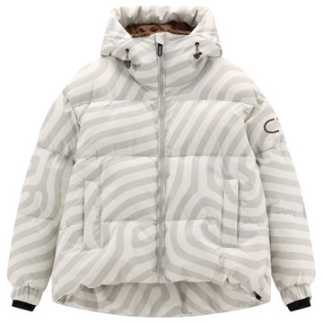 Kabát Cmp Fix Hood Ivorybone