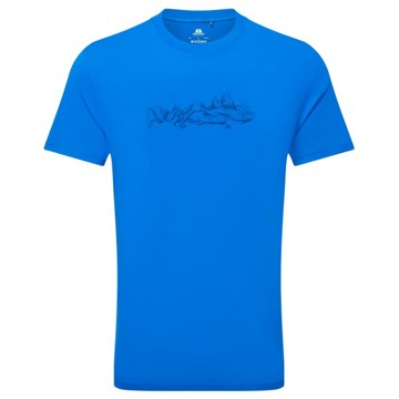 Marškinėliai Mountain equipment SKYLINE MEN'S TEE Atlantic Blue