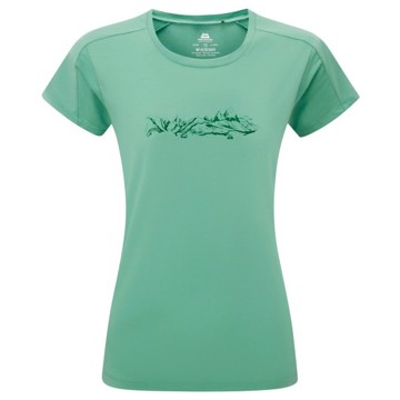 Maglietta Mountain equipment SKYLINE WMN'S TEE Lichen
