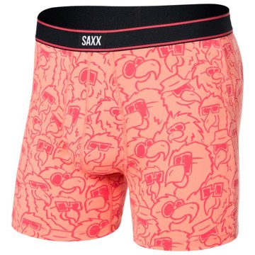 Boxer e slip SAXX DAYTRIPPER BOXER BRIEF FLY Parrot Party