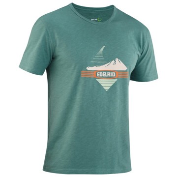 Marškinėliai Edelrid HIGHBALL T-SHIRT IV Mineral Blue